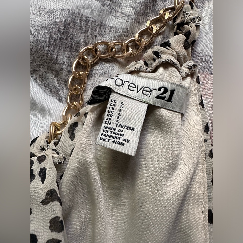 Forever 21 Leopard Print Dress - Picture 4 of 5
